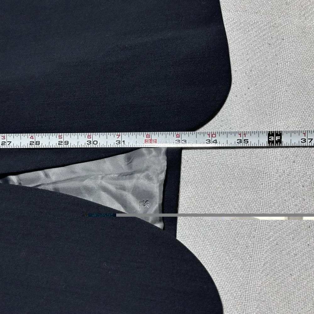 Ted Baker Endurance Blazer 44L Dark Gray Wool‎ Two Button Jacket Modern Classic